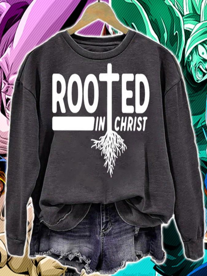 Rooted in Christ shirt t-shirt sweatshirt