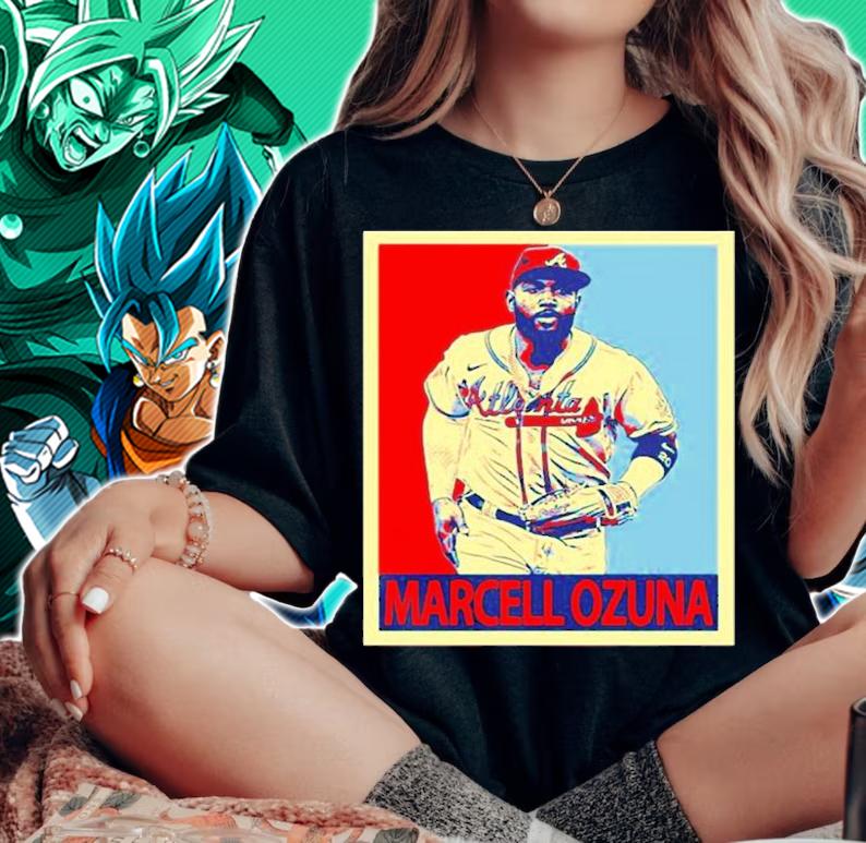 Running Time Marcell Ozuna T-Shirt t-shirt woman shirt