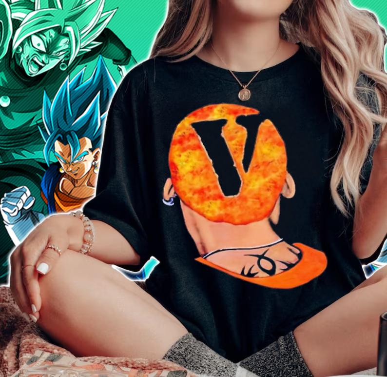 Stockx Vlone Dennis Rodman Airbrush T-Shirt t-shirt woman shirt