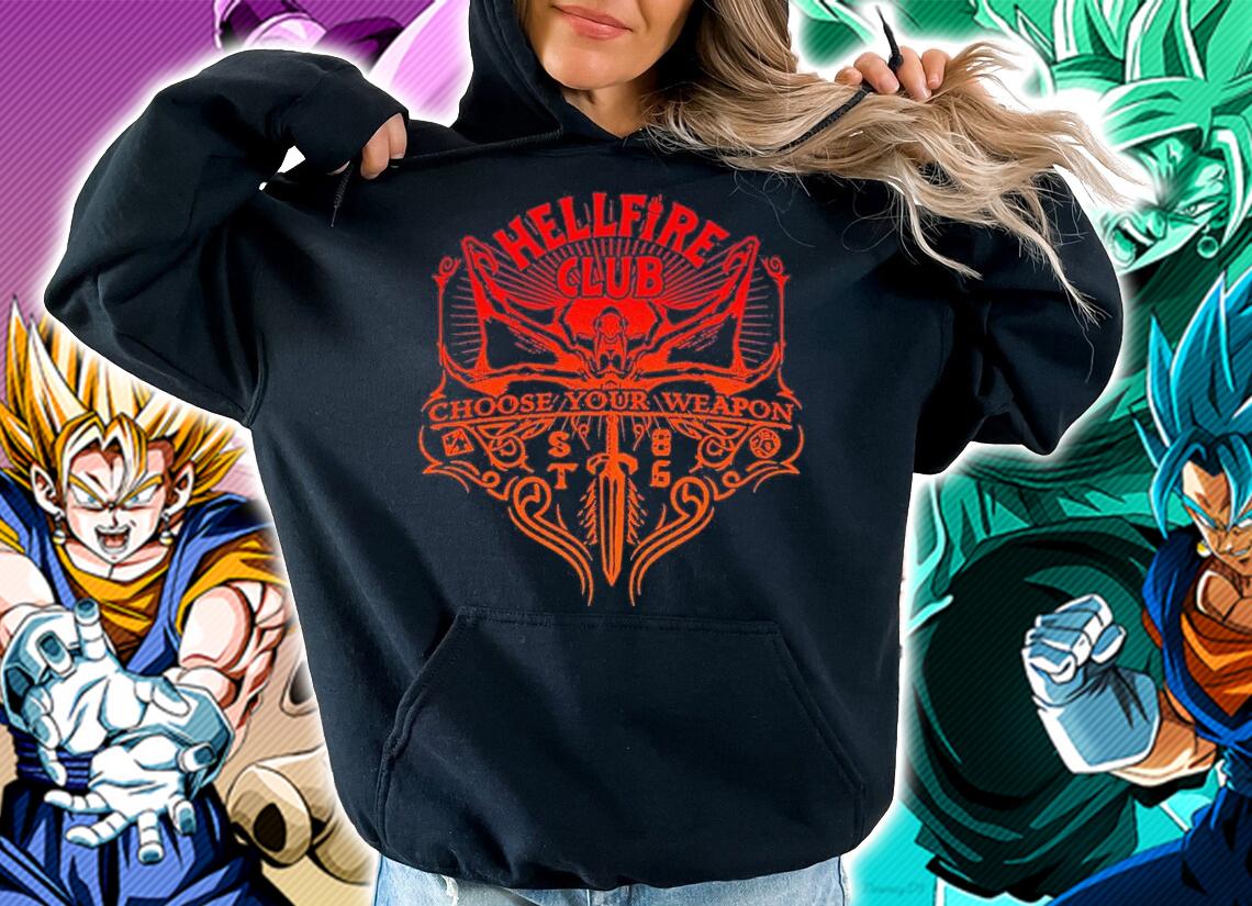 Stranger Things Choose Your Weapon shirt t-shirt hoodie