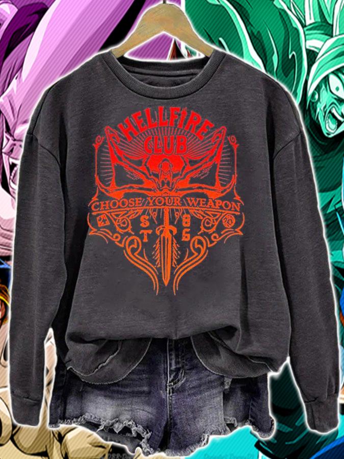 Stranger Things Choose Your Weapon shirt t-shirt sweatshirt