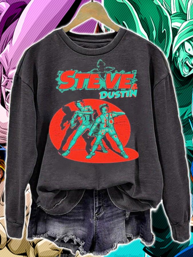 Stranger Things Steve and Dustin shirt t-shirt sweatshirt