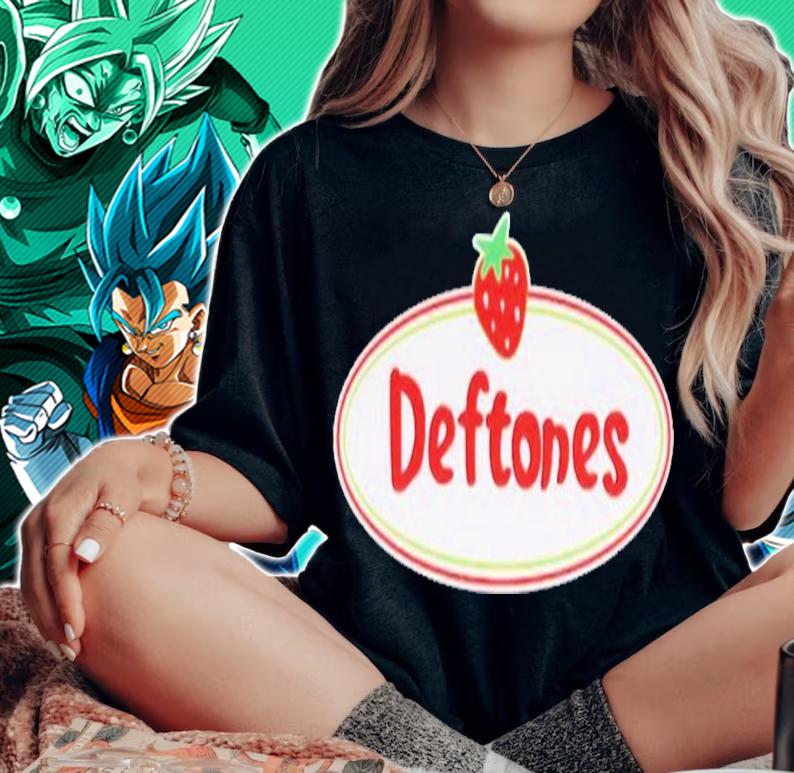 Strawberry Deftones T-Shirt t-shirt woman shirt