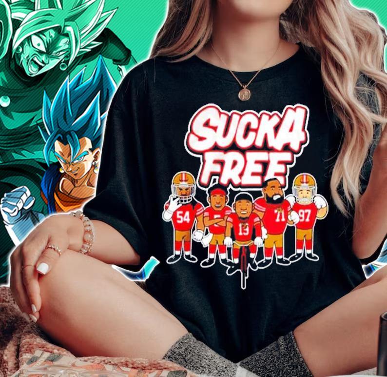 Sucka Free 5 shirt t-shirt woman shirt