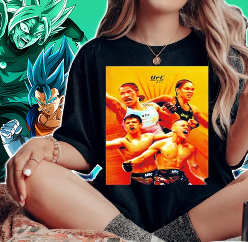 UFC 277 Artist Series Event shirt t-shirt woman shirt
