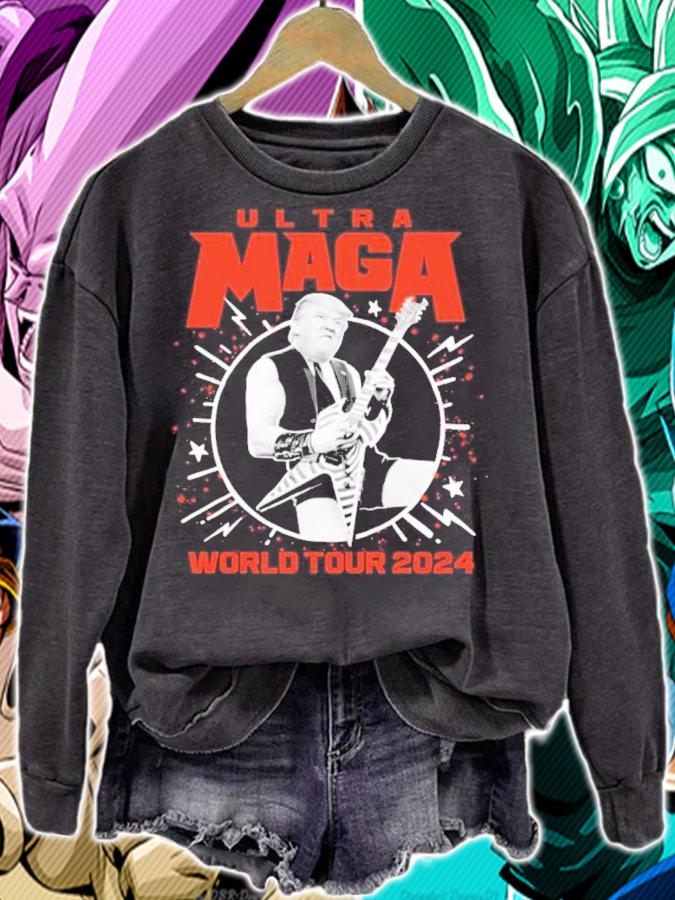 Ultra Maga King Trump 2024 Heavy Metal Shirt t-shirt sweatshirt