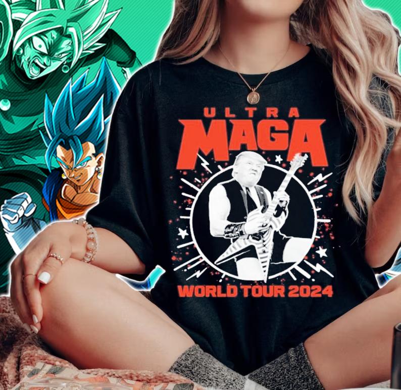 Ultra Maga King Trump 2024 Heavy Metal Shirt t-shirt woman shirt