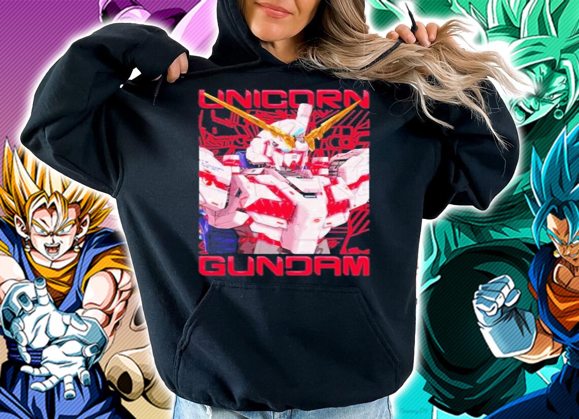 Unicorn Gundam Destroy Mode Bust Shirt t-shirt hoodie