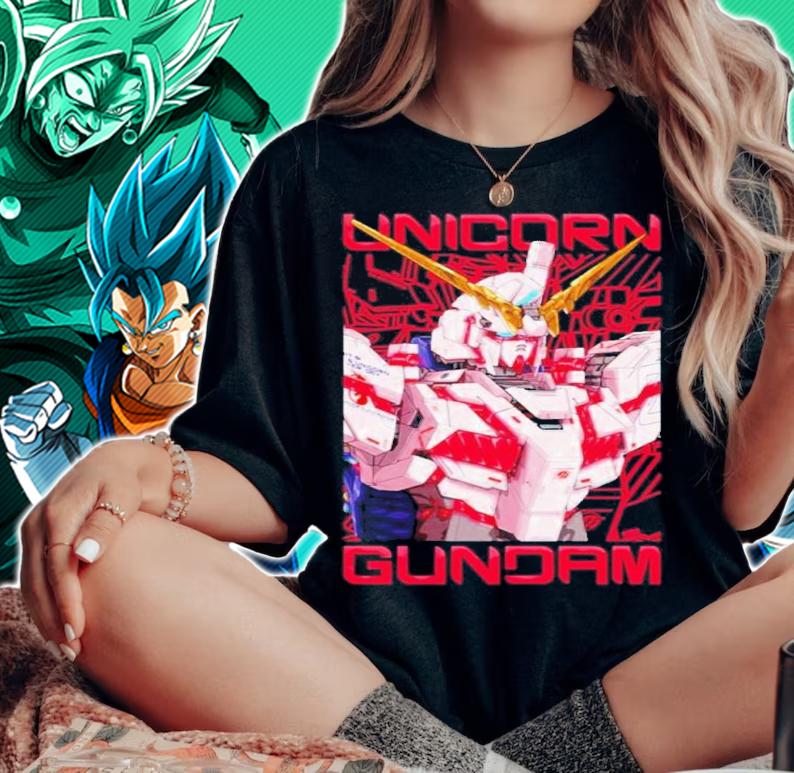 Unicorn Gundam Destroy Mode Bust Shirt t-shirt woman shirt