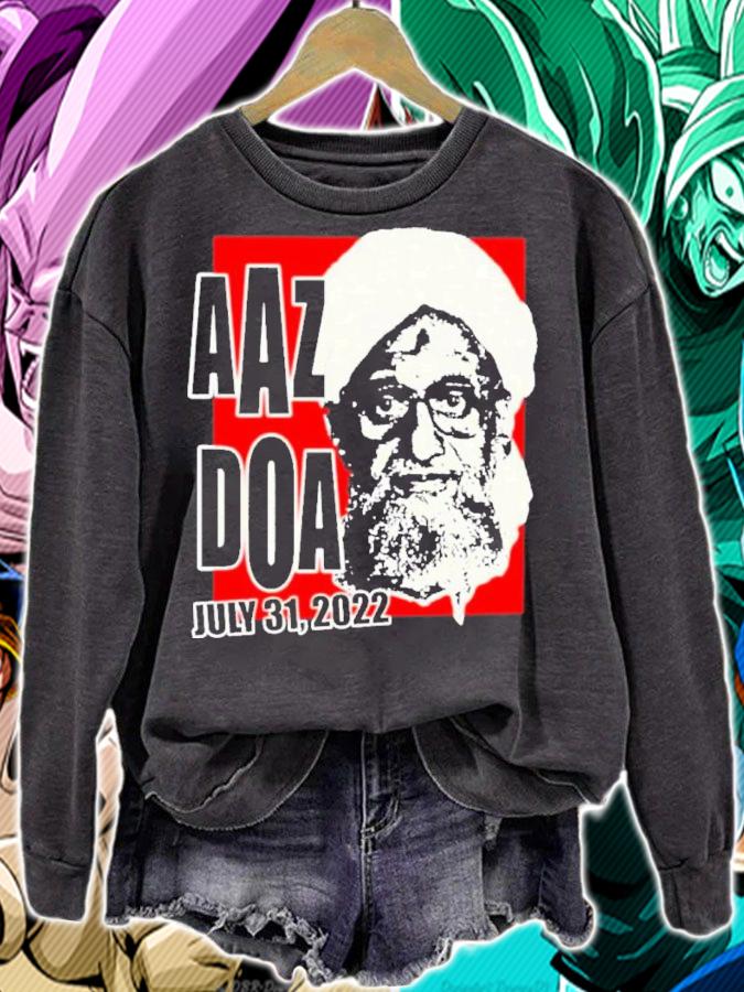 US Attack Ayman Al-zawahiri Al Qaeda 2022 Shirt t-shirt sweatshirt