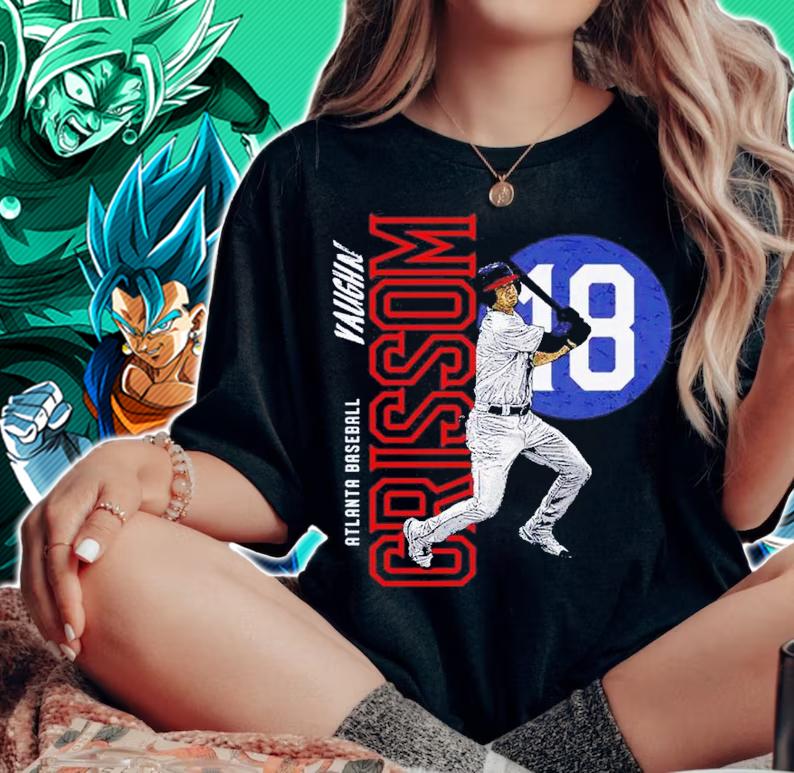 Vaughn Grissom Atlanta Vertical Baseball Shirt t-shirt woman shirt