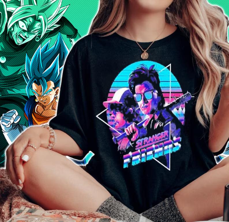 Stranger Friends Steve And Dustin Stranger Things Shirt t-shirt woman shirt