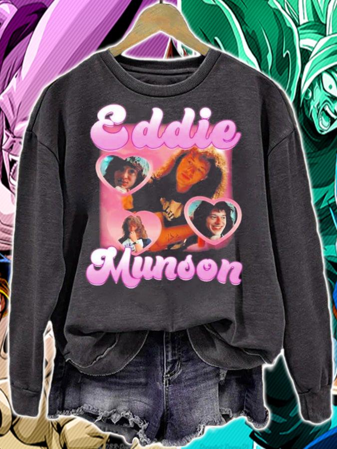 Stranger Thing Joseph Quinn Eddie Munson Vintage T-Shirt t-shirt sweatshirt