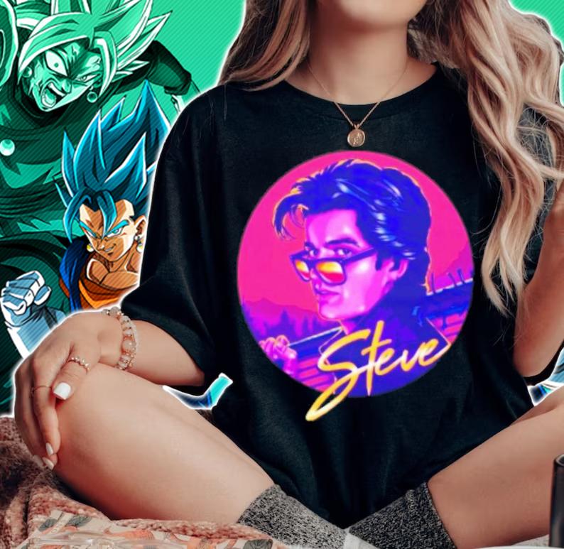 Stranger Things Steve Harrington T-Shirt t-shirt woman shirt