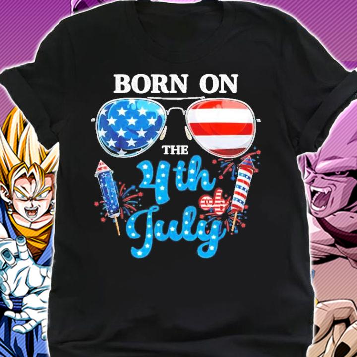 Sunglasses Born On The 4th Of July Firework 2022 T-Shirt t-shirt shirt