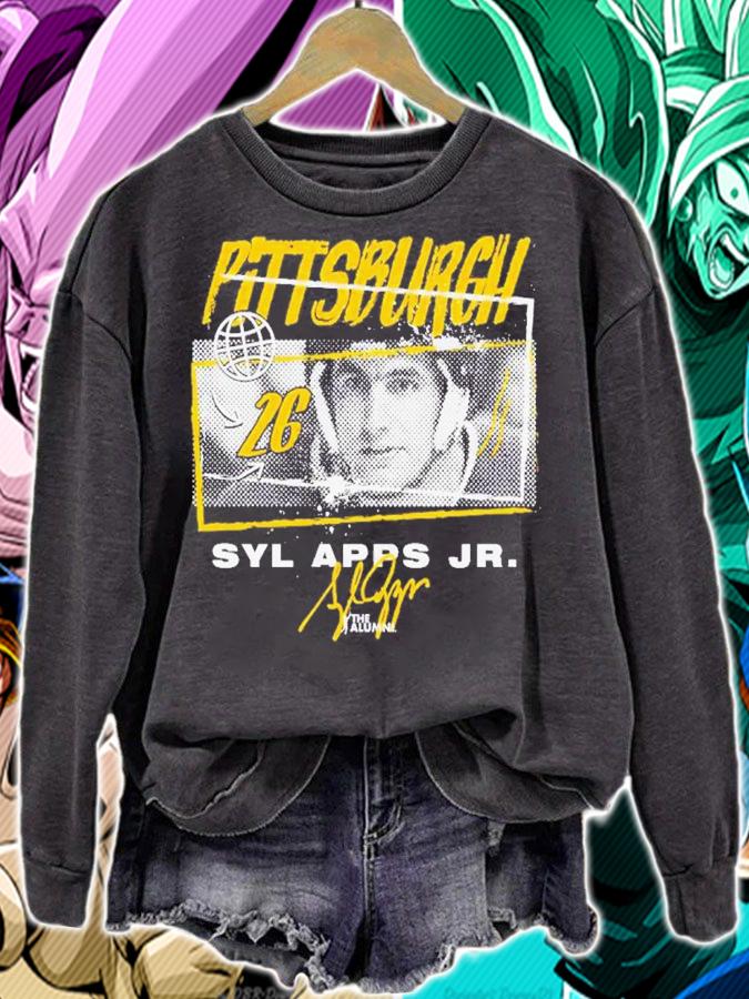 Syl Apps Jr. Pittsburgh Tones Hockey Signature Shirt t-shirt sweatshirt