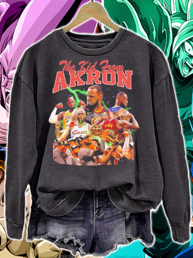 The Kid From Akron Shirt t-shirt sweatshirt
