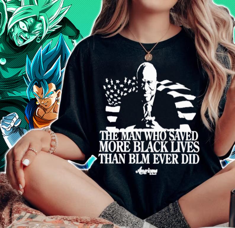 The Man Who Saved More Black Lives Than Blm Ever Did Clarence Thomas Shirt t-shirt woman shirt