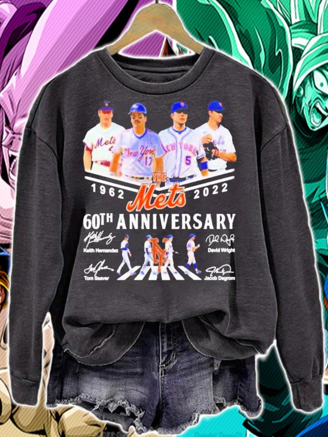 The Mets 60th Anniversary 1962-2022 Abbey Road Signatures Shirt t-shirt sweatshirt