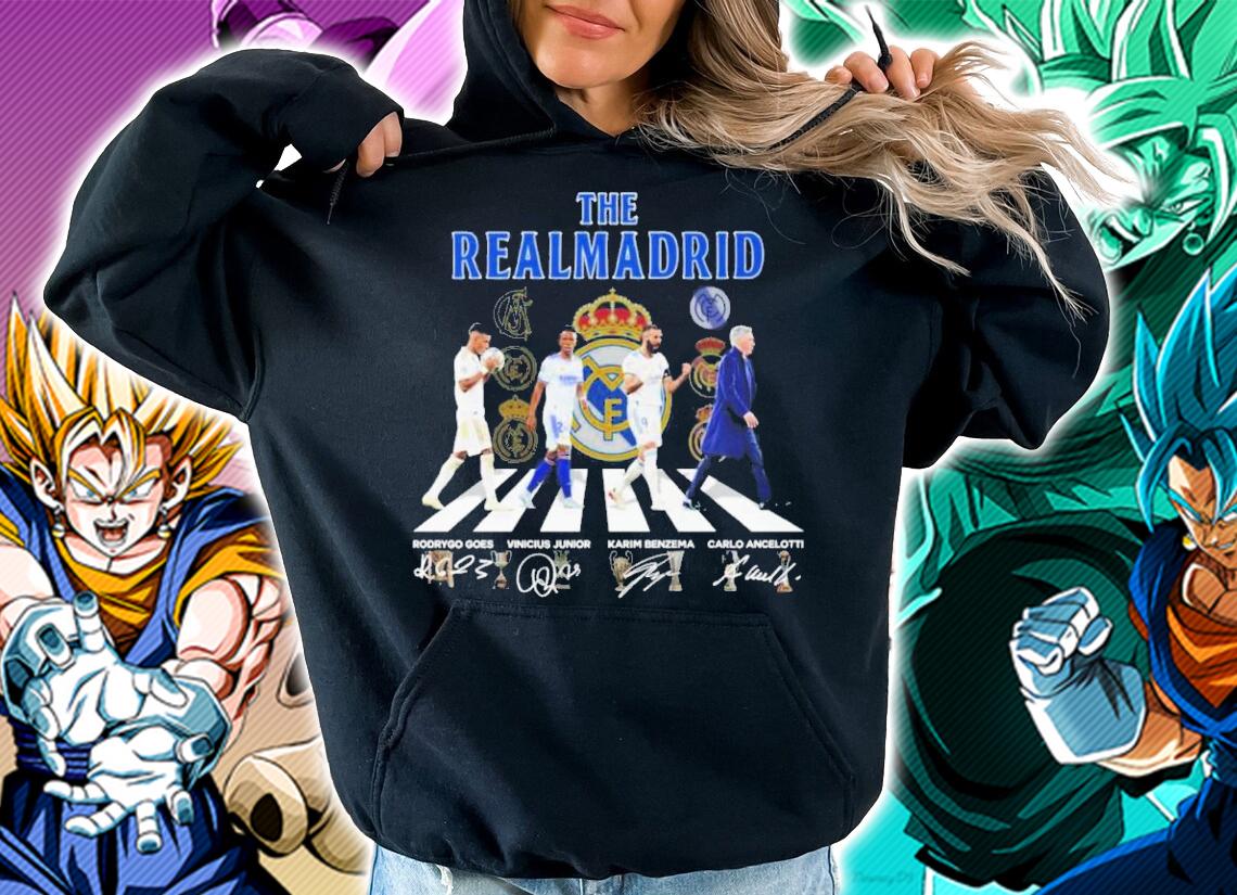 The Real Madrid FC 2022 Abbey Road Signatures Shirt t-shirt hoodie