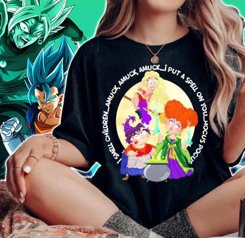 The Sanderson Sisters Hocus Pocus Shirt t-shirt woman shirt