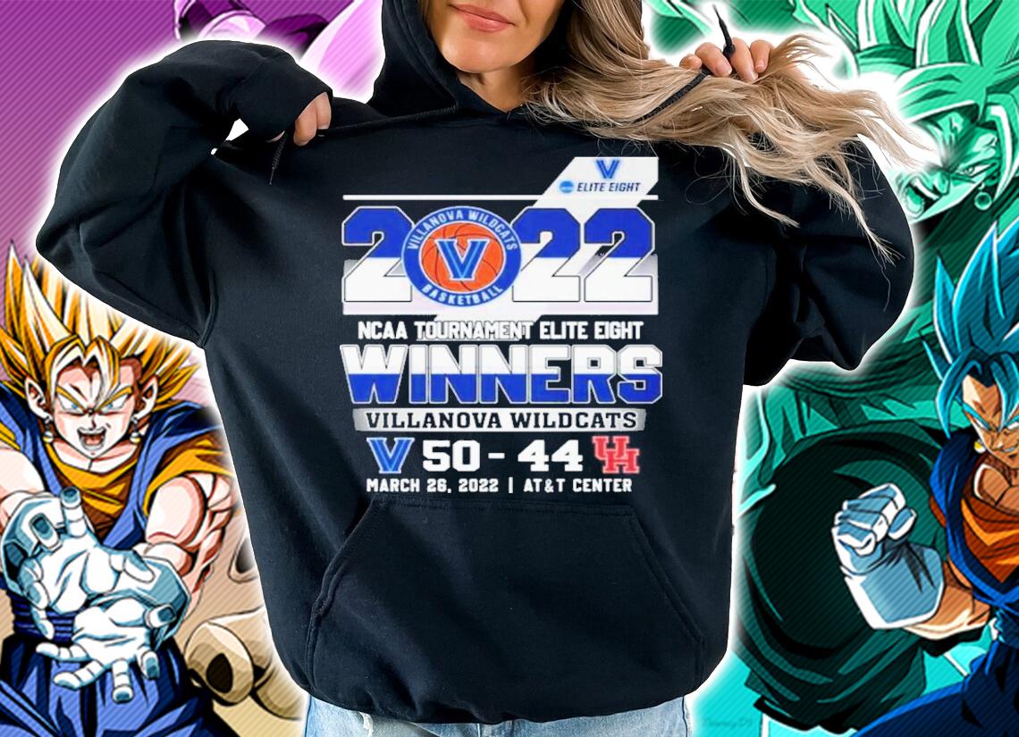 Villanova Wildcats Vs Houston Cougars 50-44 NCAA Tournament Elite Eight Winners 2022 Shirt t-shirt hoodie