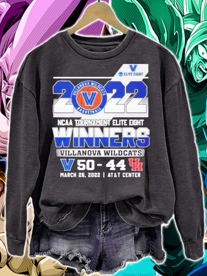 Villanova Wildcats Vs Houston Cougars 50-44 NCAA Tournament Elite Eight Winners 2022 Shirt t-shirt sweatshirt