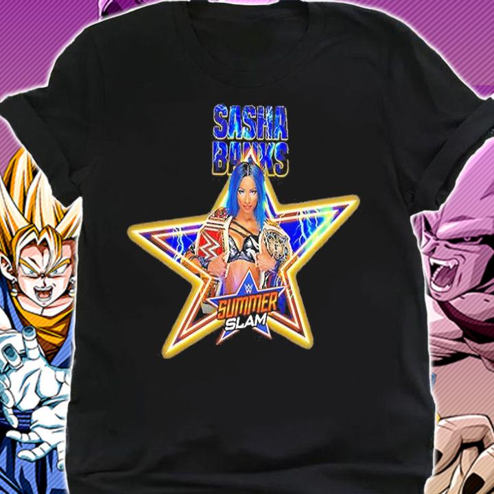2022 Sasha Banks SummerSlam WWE T-Shirt t-shirt shirt