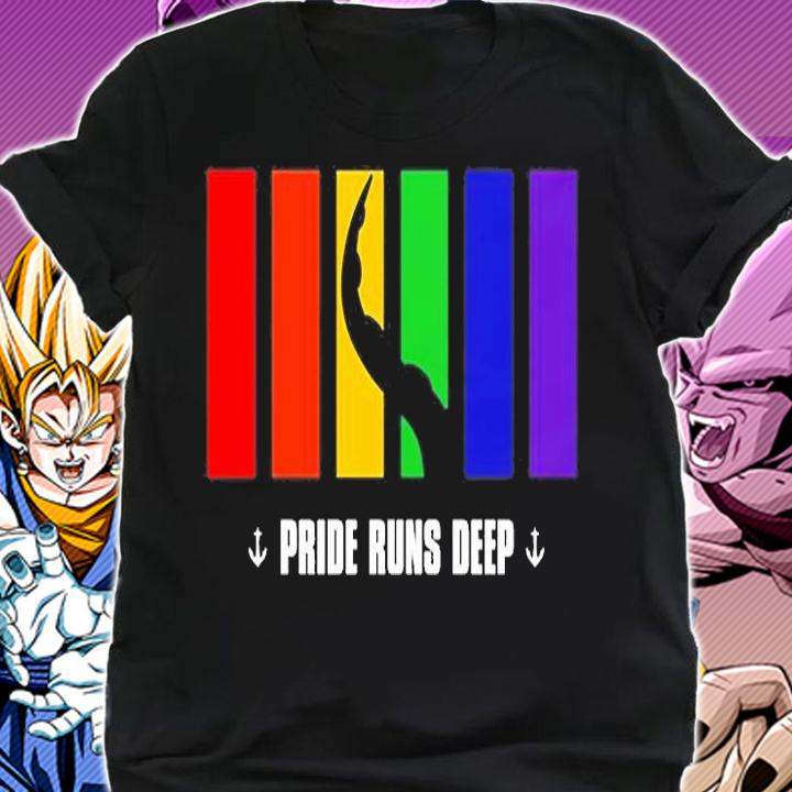 A Tentacle On The Pride Flags Pride Run Deep T-Shirt t-shirt shirt