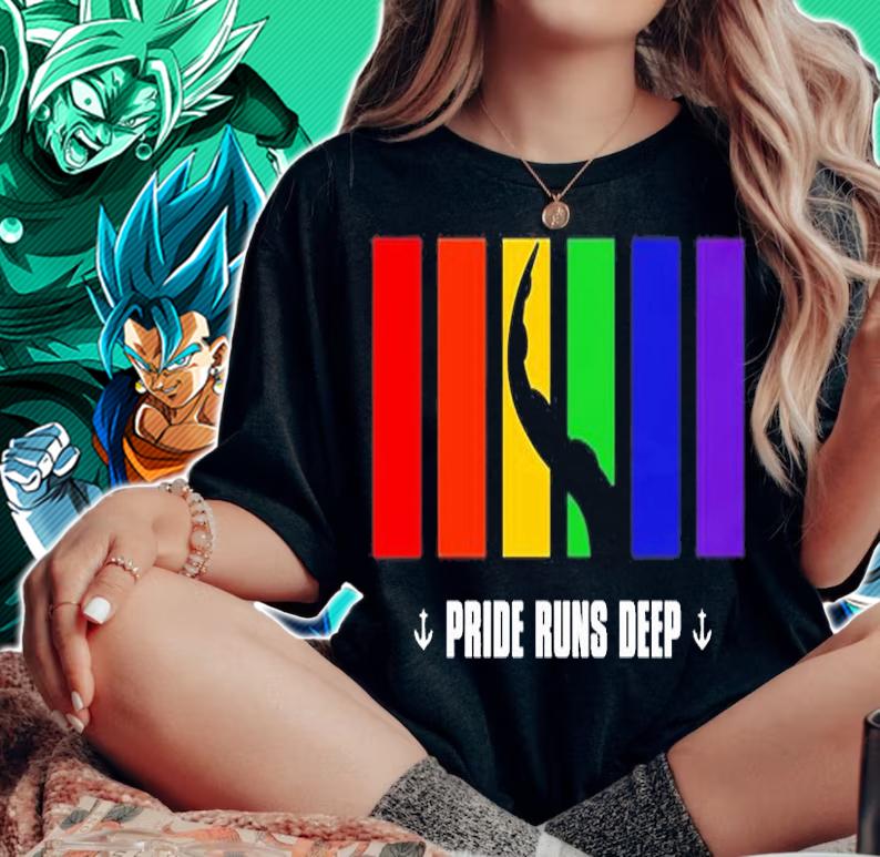 A Tentacle On The Pride Flags Pride Run Deep T-Shirt t-shirt woman shirt