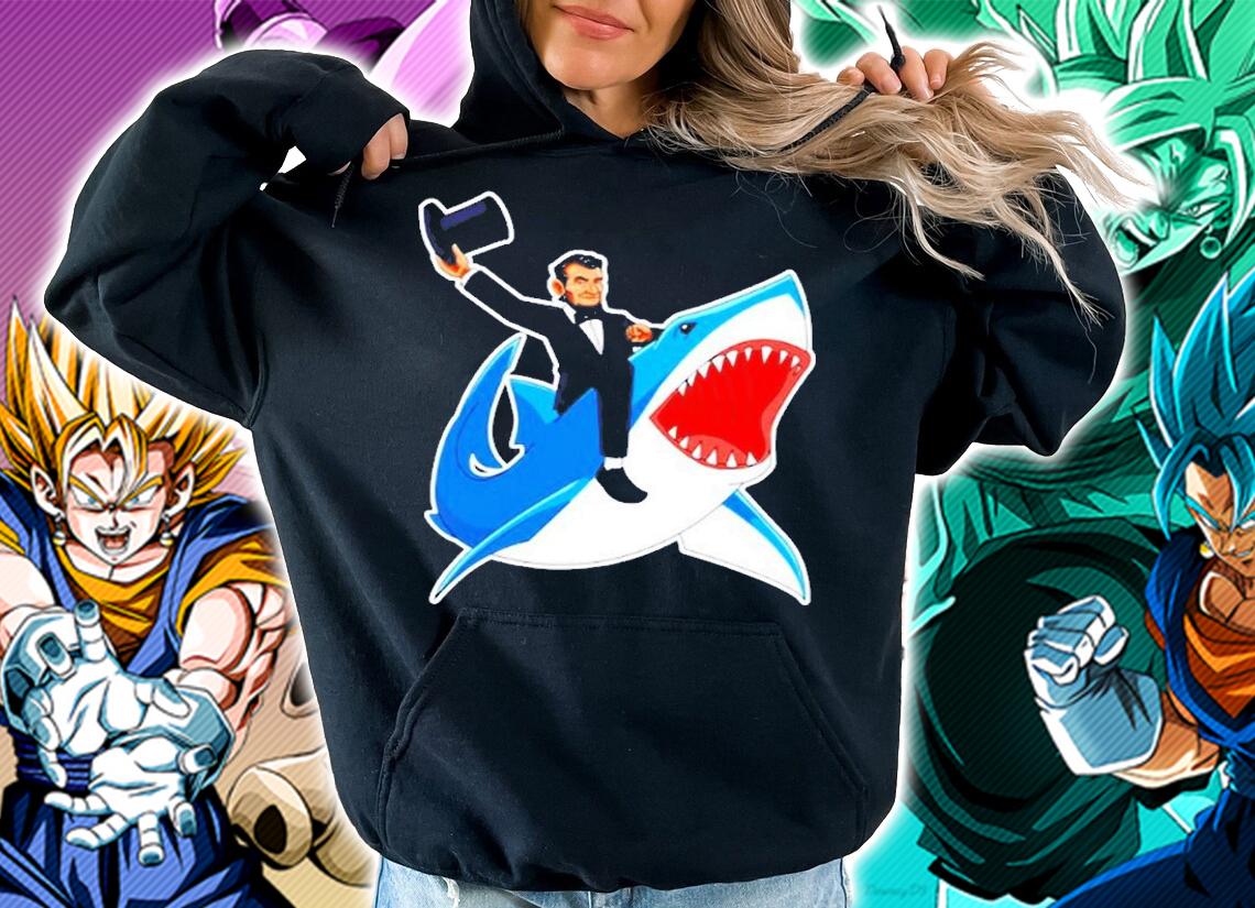 Abraham Lincoln Riding A Shark 4Th Of July T-Shirt t-shirt hoodie