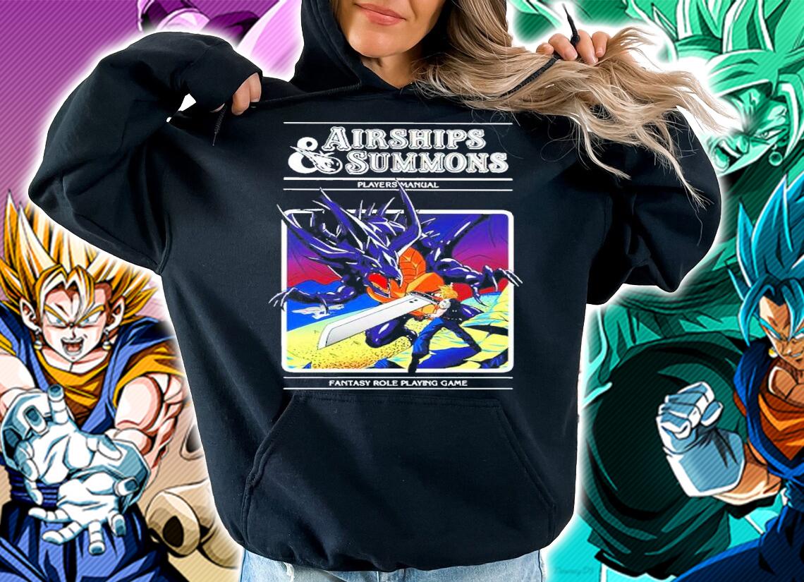Airships and Summons Final Fantasy VII Shirt t-shirt hoodie