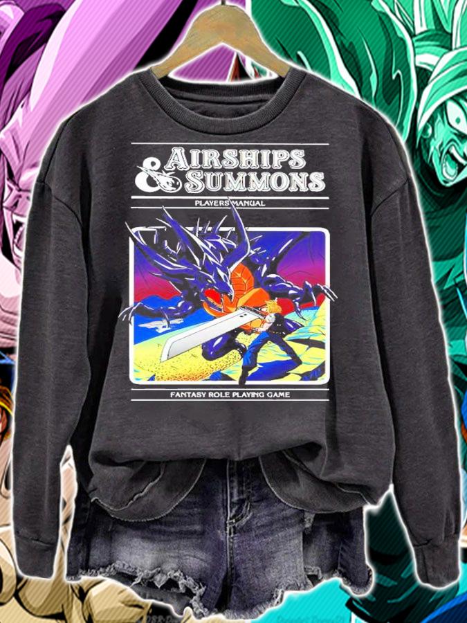 Airships and Summons Final Fantasy VII Shirt t-shirt sweatshirt