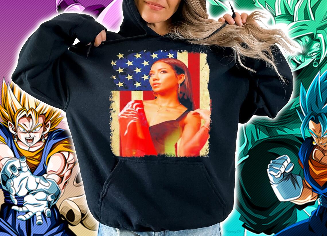American Flag Jhene Aiko USA Flag Shirt t-shirt hoodie