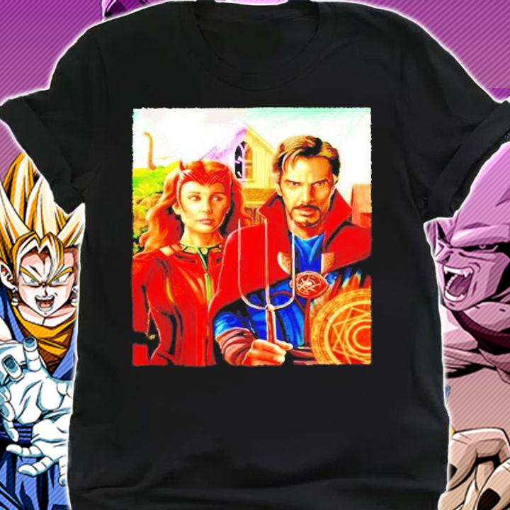 American Multiverse Stephen Strange And Wanda Maximoff Shirt t-shirt shirt