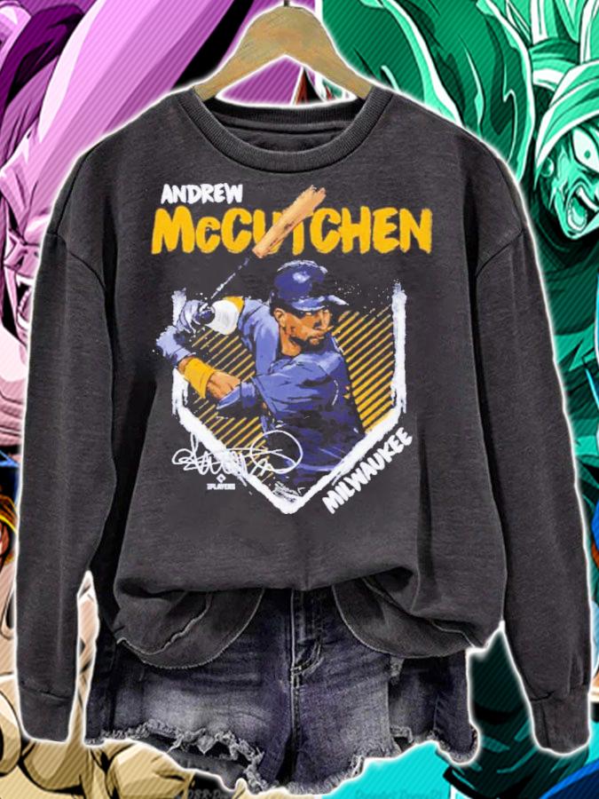 Andrew Mccutchen Milwaukee Baseball Signatures Shirt t-shirt sweatshirt