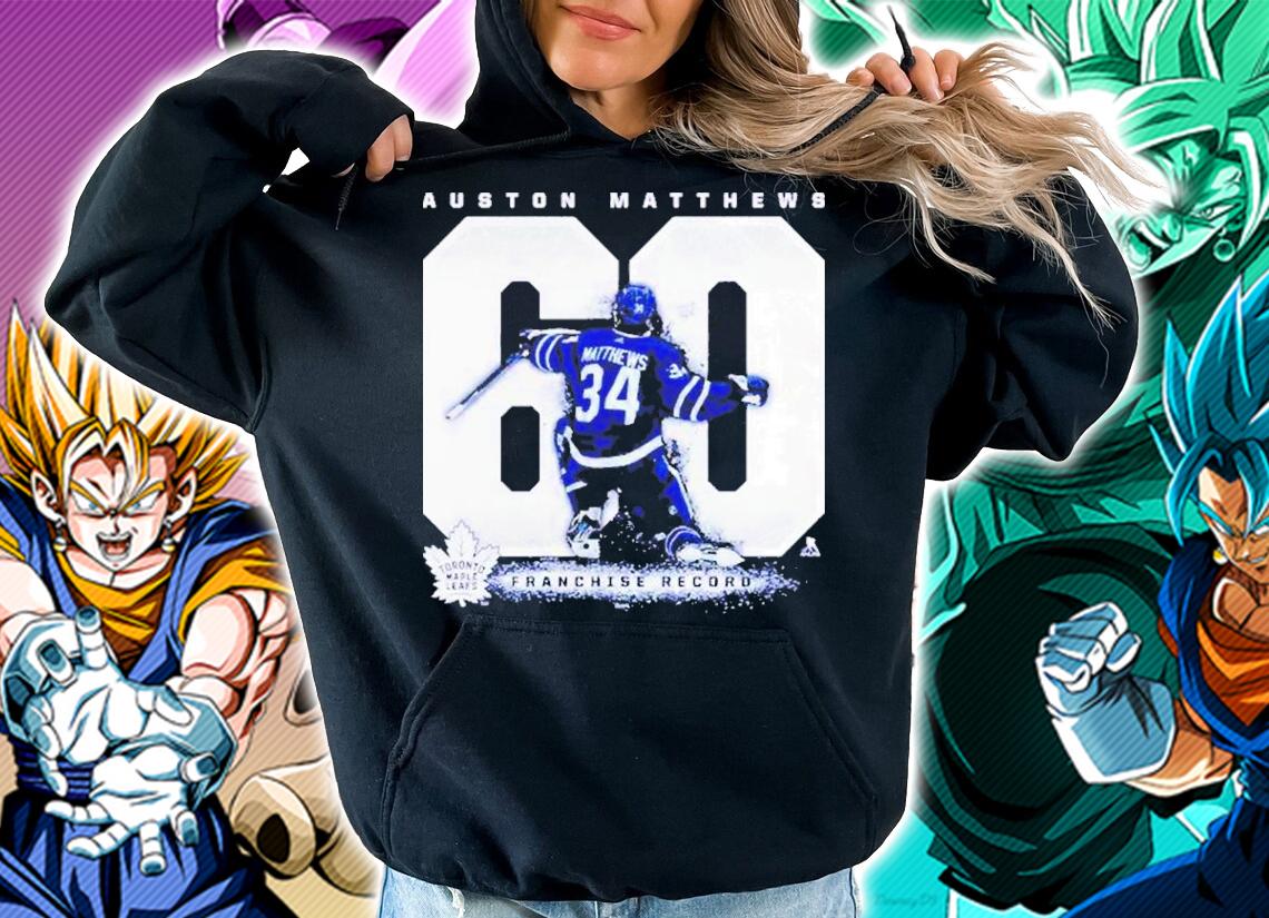 Auston Matthews Toronto Maple Leafs Fanatics Branded Big and Tall Goal Record Shirt t-shirt hoodie