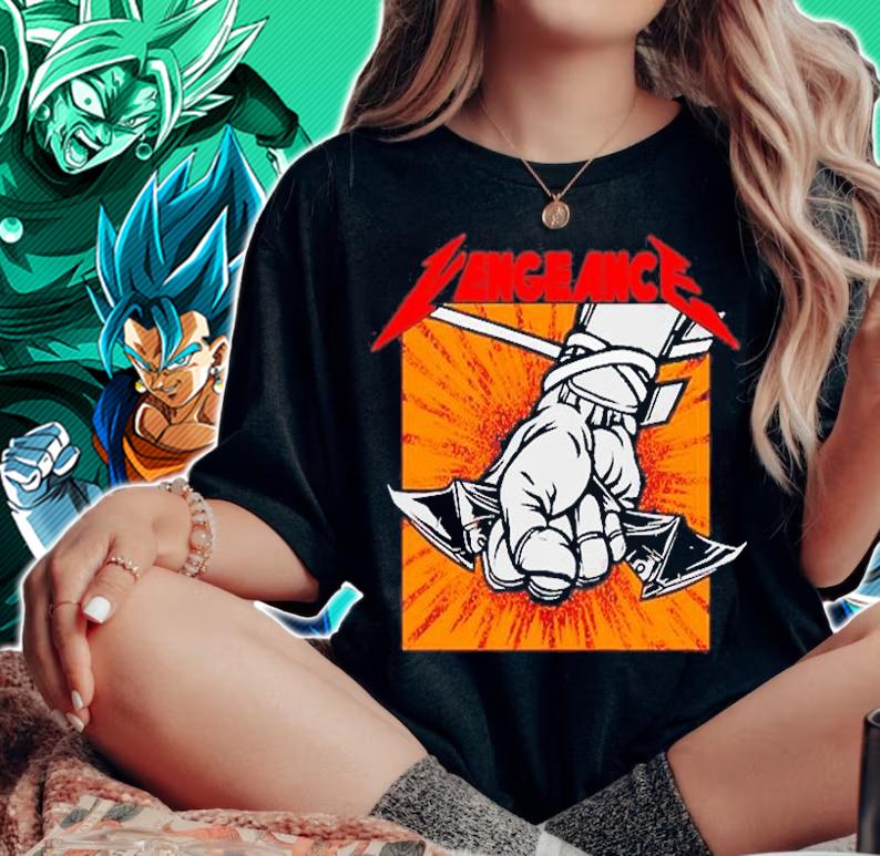 Batman Metallica Vengeance T-Shirt t-shirt woman shirt