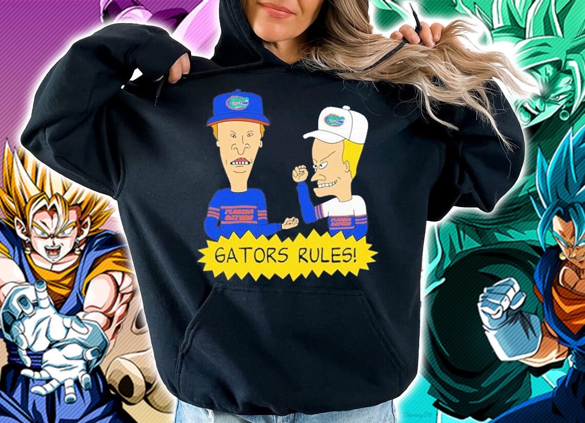 Beavis and Butt-Head Florida Gators Rules NCAA T-Shirt t-shirt hoodie