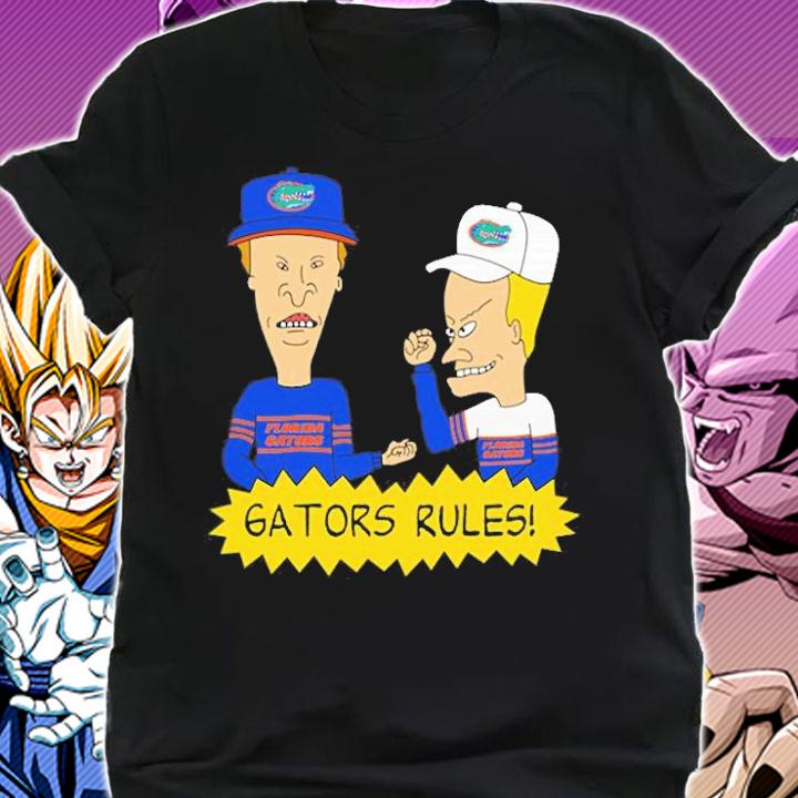 Beavis and Butt-Head Florida Gators Rules NCAA T-Shirt t-shirt shirt