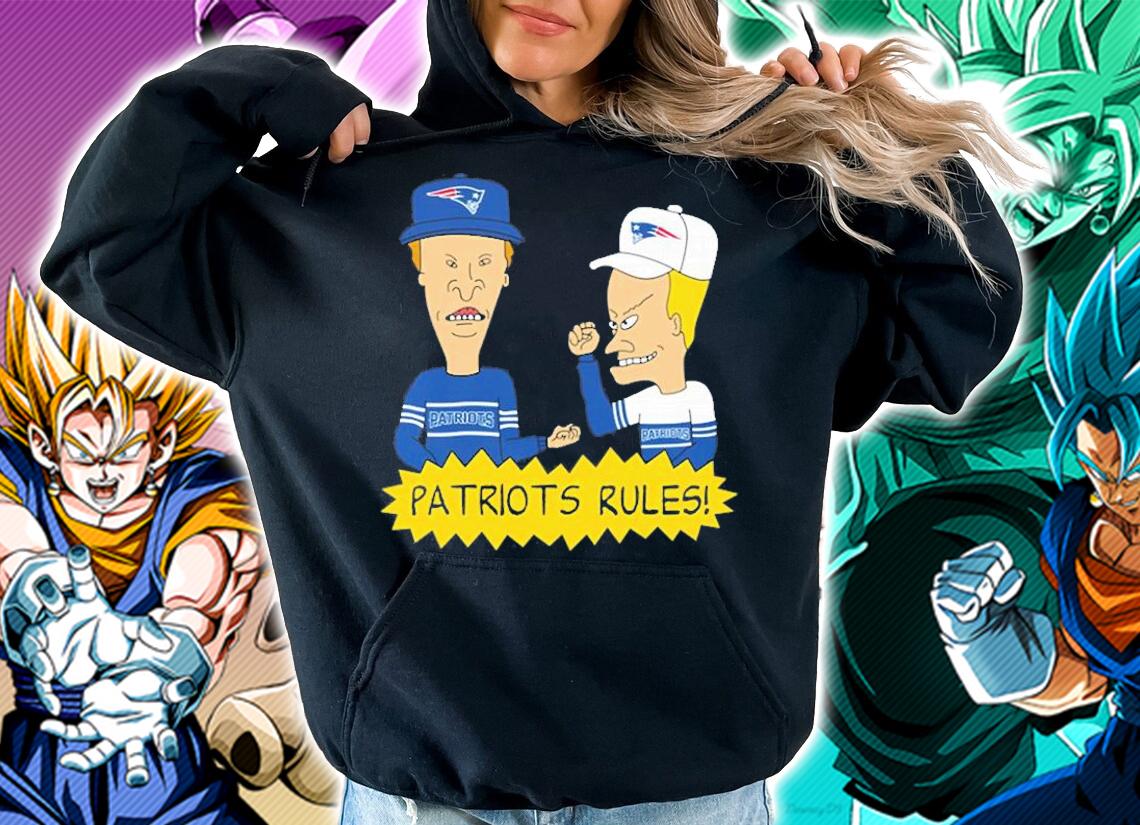 Beavis and Butt-Head New England Patriots Rules NFL T-Shirt t-shirt hoodie