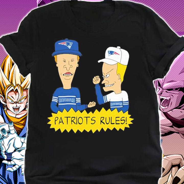 Beavis and Butt-Head New England Patriots Rules NFL T-Shirt t-shirt shirt