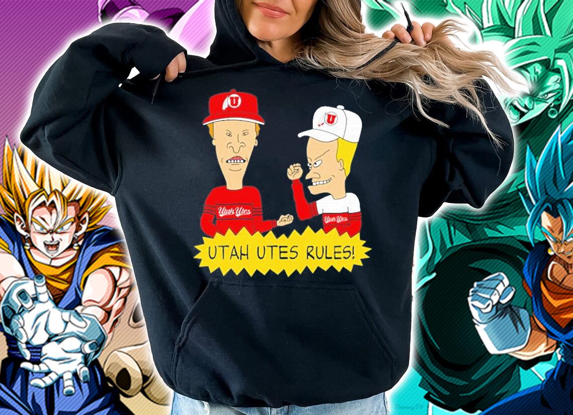 Beavis and Butt-Head Utah Utes Rules NCAA T-Shirt t-shirt hoodie