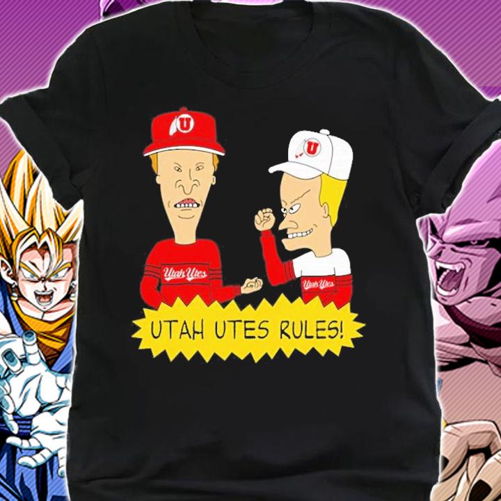 Beavis and Butt-Head Utah Utes Rules NCAA T-Shirt t-shirt shirt
