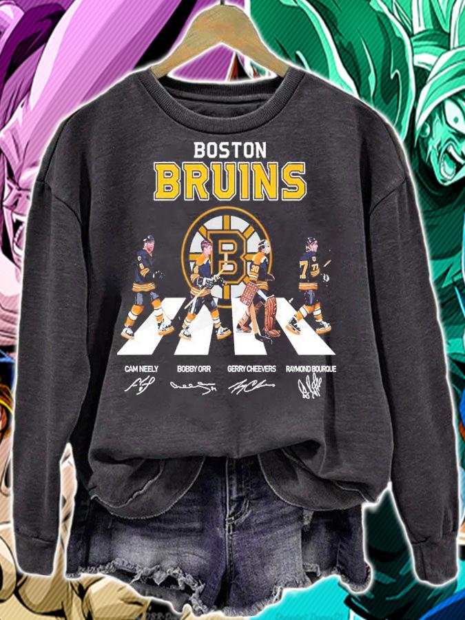 Boston Bruins Abbey Road Signatures Shirt t-shirt sweatshirt