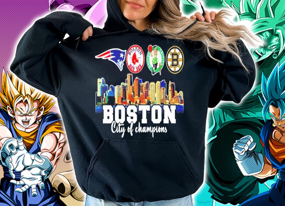Boston City Of Champions New England Patriots Boston Red Sox Boston Celtics And Boston Bruins Shirt t-shirt hoodie