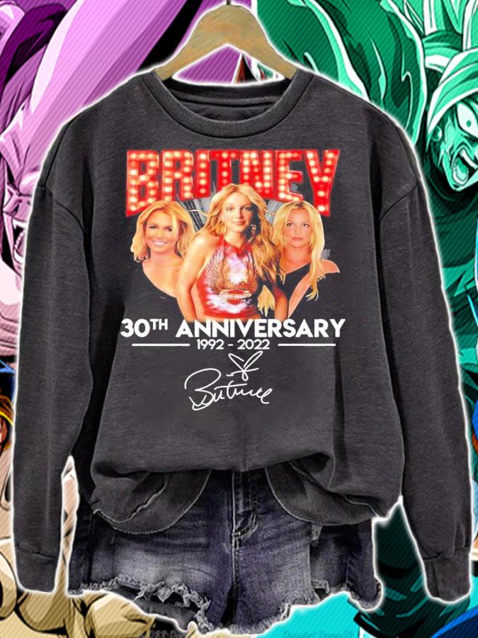 Britney 30th Anniversary 1992 2022 Signature t-shirt sweatshirt