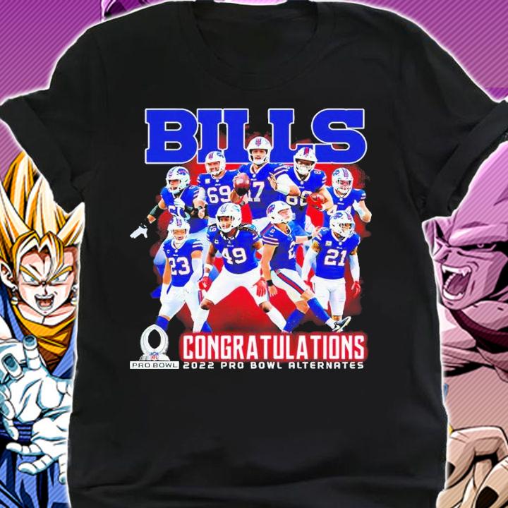 Buffalo Bills Congratulations 2022 Pro Bowl Alternates Shirt t-shirt shirt