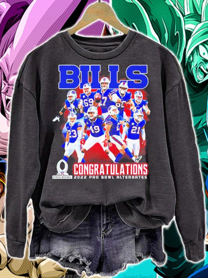 Buffalo Bills Congratulations 2022 Pro Bowl Alternates Shirt t-shirt sweatshirt