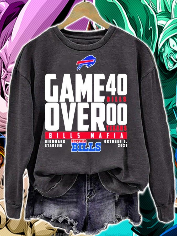 Buffalo Bills Game Over 4000 Bills Texans Bills Mafia Highmark Stadium October 3 2021 Shirt t-shirt sweatshirt